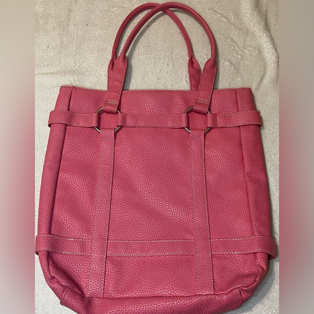 Pink Spring Tote Purse Bag 15x15